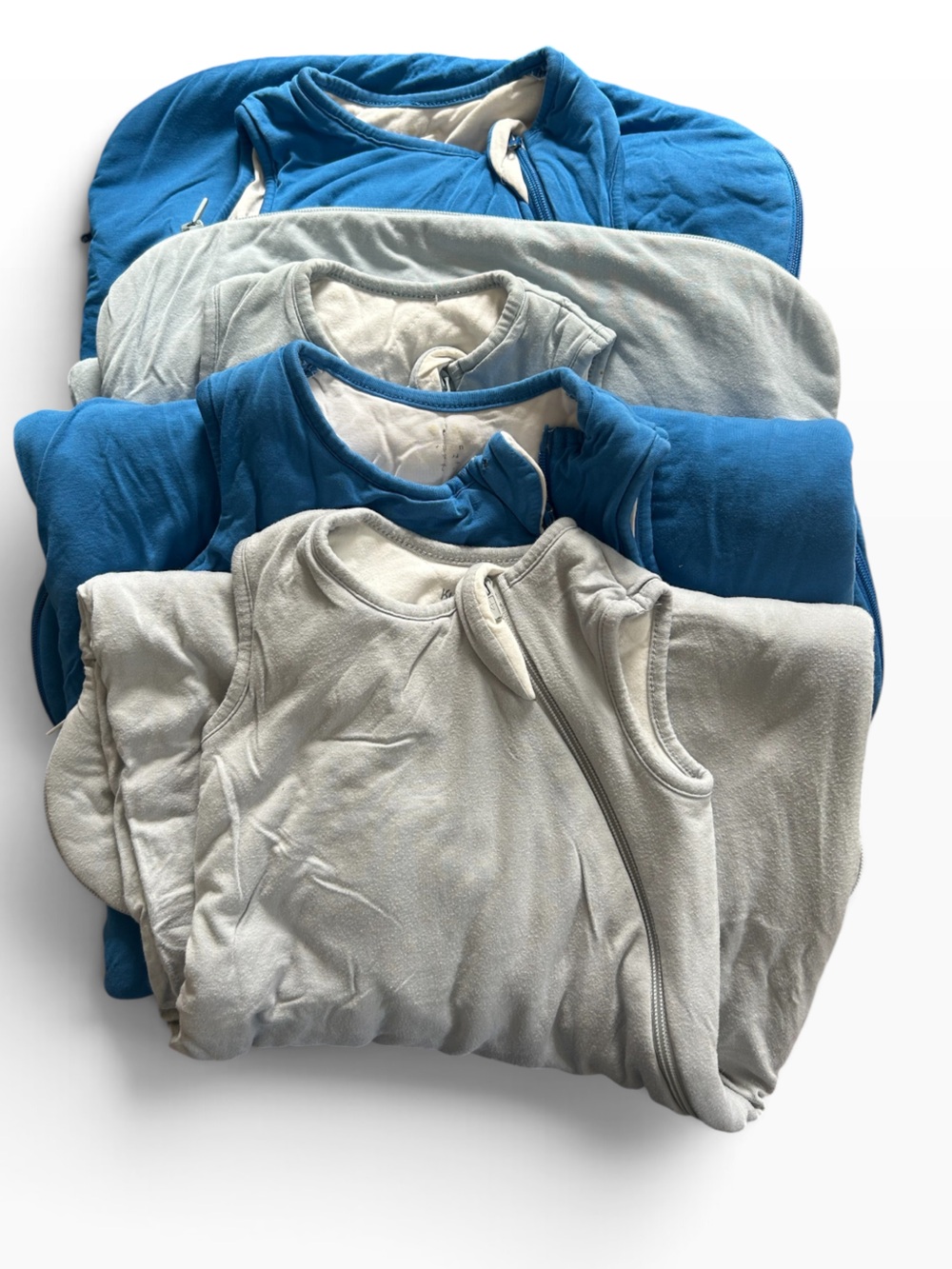 Set of 4 Kyte Sleep sacs.